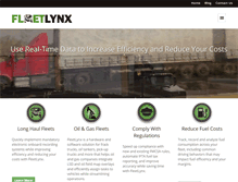 Tablet Screenshot of fleetlynx.net